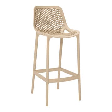 Barkruk Buiten  75 cm  Air  Taupe  Siesta, Verzenden, Nieuw