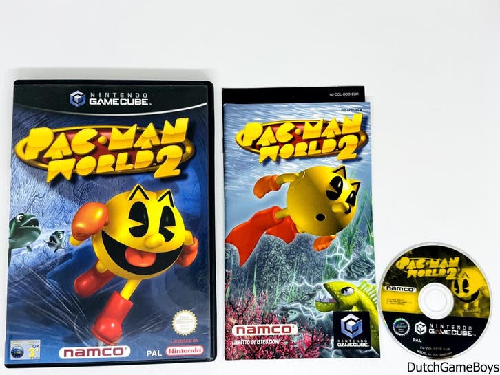 Nintendo Gamecube - Pac-Man World 2 - EUT, Spelcomputers en Games, Games | Nintendo GameCube, Gebruikt, Verzenden