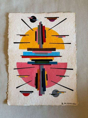 Boris Alepkow (XX) - Komposition - Bauhaus / Avantgarde