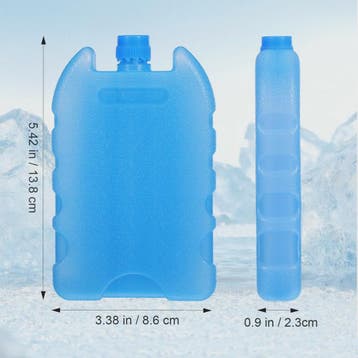 8x Herbruikbare Koelpacks - Flexibel en Duurzaam voor Lunchb, Verzenden, Nieuw