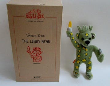 Steiff - Teddybeer James Rizzi / Libby Bear 2001 / AP-