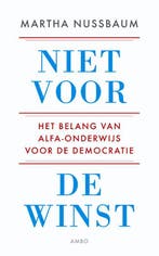 Niet voor de winst 9789026324048 Martha Nussbaum, Boeken, Verzenden, Gelezen, Martha Nussbaum