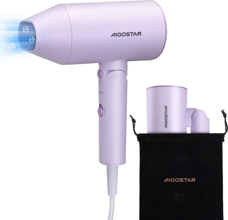 Fohn - Haardroger - Reisfohn - 2100W - Wit - Aigostar, Sieraden, Tassen en Uiterlijk, Uiterlijk | Haarverzorging, Zo goed als nieuw