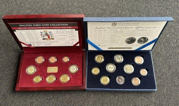 Malta. Year Set (BU) 2008/2011 (2 sets) (Zonder