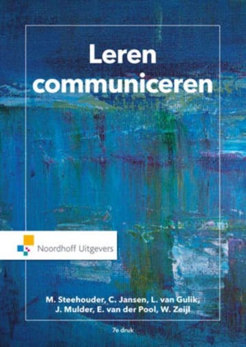 Leren Communiceren | Micha´l Steehouder & Carel Jansen & L, Ophalen of Verzenden, Zo goed als nieuw, Micha´l Steehouder & Carel Jansen & L©on van Gulik & Judith Mulder & Els van der Pool & Willem Zeijl
