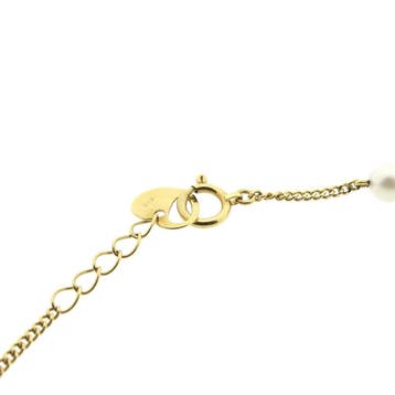 Gouden armband met parels (Schakelarmband), Gebruikt, Ophalen of Verzenden, Met edelsteen, Goud