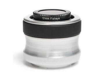 Lensbaby Scout - Fisheye - Handmatige Focus - Zwart, Verzenden, Nieuw