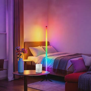 120cm LED RGB Vloerlamp met Geluidsensor & App Bediening - S, Verzenden, Nieuw