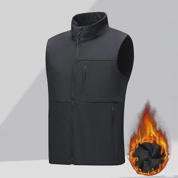 Heren Softshell Gevoerd Vest - Waterdicht, Winddicht & Warm, Verzenden, Nieuw