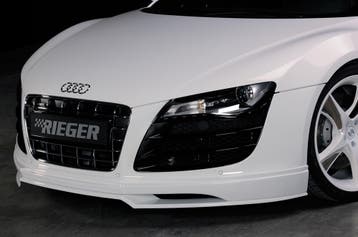 Rieger spoilerlip | R8 (42): 04.07- - Spyder, Coupe | stuk o, Verzenden, Nieuw, Audi