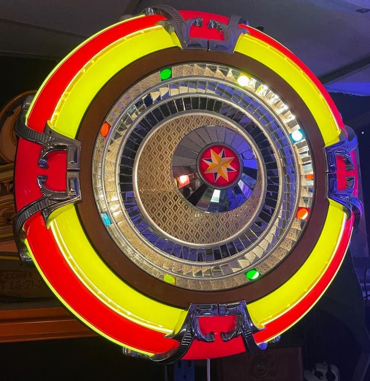 RS3200 Rock-Ola Speaker Wurlitzer 4008 Reproductie, Verzamelen, Automaten | Jukeboxen, Ophalen