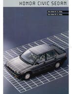 1986 HONDA CIVIC SEDAN BROCHURE DUITS, Nieuw, Honda, Author