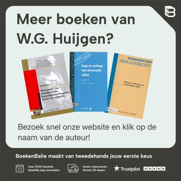 Compendium erfrecht - W.G. Huijgen 9789026835278, Verzenden, Gelezen, W.G. Huijgen