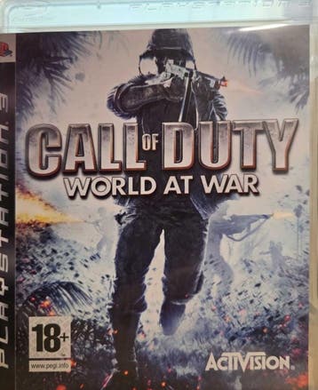 Call of Duty 5 World at War (PS3 used game), Spelcomputers en Games, Ophalen of Verzenden, Zo goed als nieuw