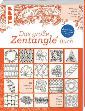 Das große Zentangle®-Buch - Beate Winkler 9783772482151, Boeken, Verzenden, Zo goed als nieuw, Beate Winkler