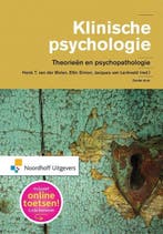 Boek Klinische psychologie 9789001846244, Boeken, Verzenden, Zo goed als nieuw