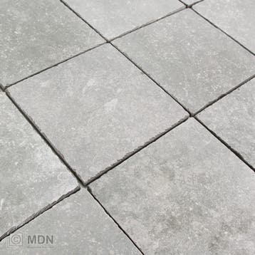 Getrommelde keramische vloertegels licht grijs 20x20, Verzenden, Nieuw