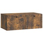 vidaXL Wandbeugel TV-kast Gerookt eiken 78,5 x 41 x 30 cm, Huis en Inrichting, Minder dan 50 cm, Verzenden, Nieuw, Minder dan 100 cm