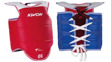 KWON Borstbeschermer Korean Style WT goedgekeurd, Ophalen of Verzenden, Nieuw, Taekwondo, Vechtsportbescherming