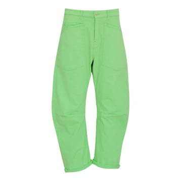 MAC • Baggy jeans groen • 38, Kleding | Dames, Spijkerbroeken en Jeans, MAC, Verzenden, Nieuw