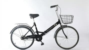 Vouwfiets Zwart | Tweedekansje | Laatste Stuk!, Fietsen en Brommers, Fietsen | Vouwfietsen, Overige merken, 20 inch of meer, Nieuw