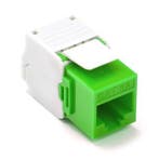 Keystone RJ45 | Cat6a U/UTP (Groen), Verzenden, Nieuw