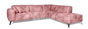 Hoekbank Lent - hoekbanken - Roze, Huis en Inrichting, Nieuw, 150 cm of meer, Leer, 250 tot 300 cm