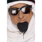 Zwarte 1001 nacht sjeik verkleed baard - Baarden, Verzenden, Nieuw