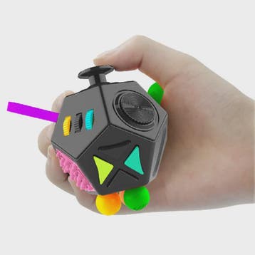 Fidget Cube & Dodecahedron: 6/12 Zijden Stressverlichter & S, Kinderen en Baby's, Speelgoed | Overig, Verzenden, Nieuw