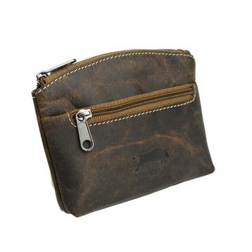 Leren Sleutel etui - Buffelleer, Nieuw