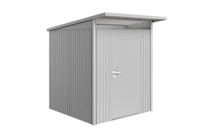 Biohort Berging Avantgarde Enkele Deur Zilver 180 x 220 x, Tuin en Terras, Bergingen en Tuinkasten