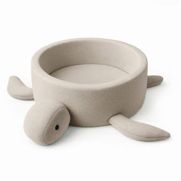 MeowBaby® Bouclé Ballenbak Turtle Beige – Sensorisch, Verzenden, Nieuw, Jongen of Meisje