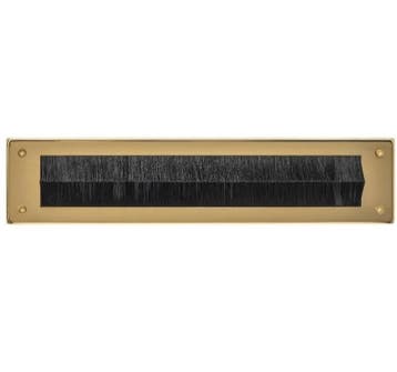 Tochtwering rechthoekig PVD messingkleur - Intersteel, Ophalen of Verzenden, Nieuw, Rvs, Overige typen