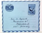 Wereld 1933/1972 - Lot van 10 Aziatische airmail-omslagen en, Gestempeld