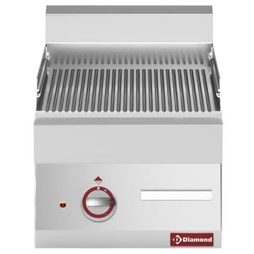 Diamond Bakplaat | ALPHA 650 | Elektrisch | Gegroefd Oppervl, Ophalen of Verzenden, Nieuw in verpakking