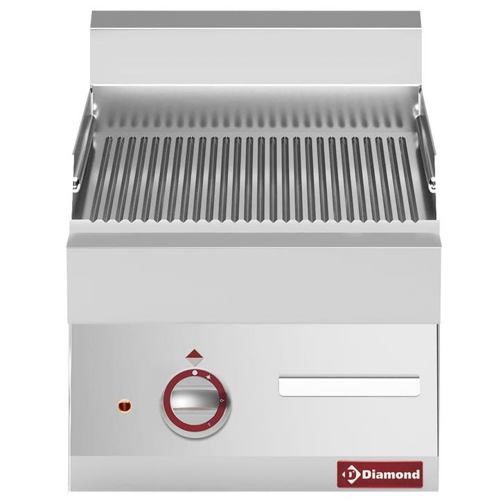 Diamond Bakplaat | ALPHA 650 | Elektrisch | Gegroefd Oppervl, Zakelijke goederen, Horeca | Keukenapparatuur, Nieuw in verpakking