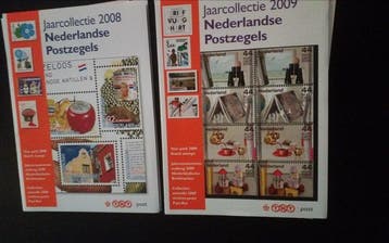 Nederland 2008/2009 - Jaarcollectie 2008 en 2009 Nederlandse, Postzegels en Munten, Postzegels | Nederland, Gestempeld