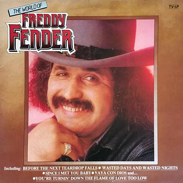 LP gebruikt - Freddy Fender - The World Of, Cd's en Dvd's, Vinyl | Pop, Zo goed als nieuw, Overige formaten, Verzenden