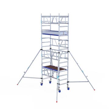 Rolsteiger ONE Tower XL 75x165 5,2 meter werkhoogte, Verzenden, Nieuw, Rolsteiger of Kamersteiger, 5 meter of hoger