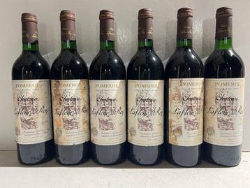 1980 Chateau la Fleur du Roy - Pomerol - 6 Flessen (0.75, Nieuw