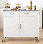 Keukentrolley met RVS Blad en Veel Opbergruimte – 107 cm, Huis en Inrichting, Keuken | Keukenelementen, Verzenden, Nieuw