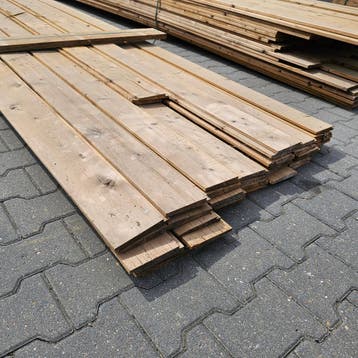 Thermo Vuren Zweeds Rabat 5700x140x12-20mm, Ophalen of Verzenden, Nieuw
