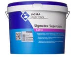 Sigma Sigmatex Superlatex Satin - Ral 9005 Zwart - 1 liter, Zwart, Nieuw, Ophalen of Verzenden, Verf