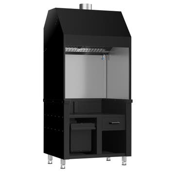 GGM Gastro | Neutraleenheid voor houtskool-/gasgrill BERLIN, Verzenden
