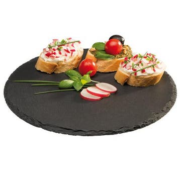 GGM Gastro | (6 stuks) Leistenen serveerschaal - Ø280mm - |, Verzenden, Nieuw, Kom(men)