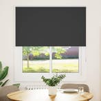 vidaXL Rolgordijn verduisterend 125x175 cm stofbreedte 121,6, Verzenden, Nieuw, Zwart