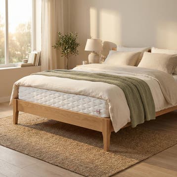 Logeerbed matras 90x200 | Koudschuim | Wasbare hoes | OP=OP, Huis en Inrichting, 90 cm, Eenpersoons, Nieuw, Ophalen of Verzenden