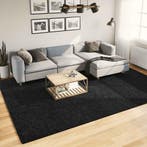 vidaXL Vloerkleed OVIEDO laagpolig 240x340 cm zwart, Huis en Inrichting, Stoffering | Tapijten en Kleden, Verzenden, Nieuw, Zwart