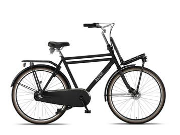 Altec Retro Transportfiets 28 inch - Mat Zwart, Verzenden, Nieuw, Overige merken, Versnellingen