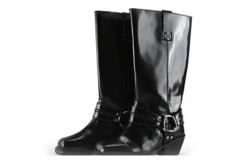 Sacha Biker boots in maat 38 Zwart, Kleding | Dames, Schoenen, Verzenden, Zwart, Overige typen, Zo goed als nieuw